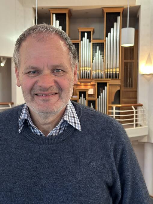 Former Walla lad and now Clinical Professor Graham Lieschke is director of Music at St John's Lutheran Church, South Melbourne, where he guided the congregation's acquisition of the 23-stop organ built by Knud Smenge (1992) for the new St John's Southgate. Picture supplied 