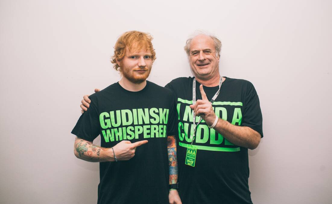 English singer-songwriter Ed Sheeran and Michael Gudinski had a special relationship.