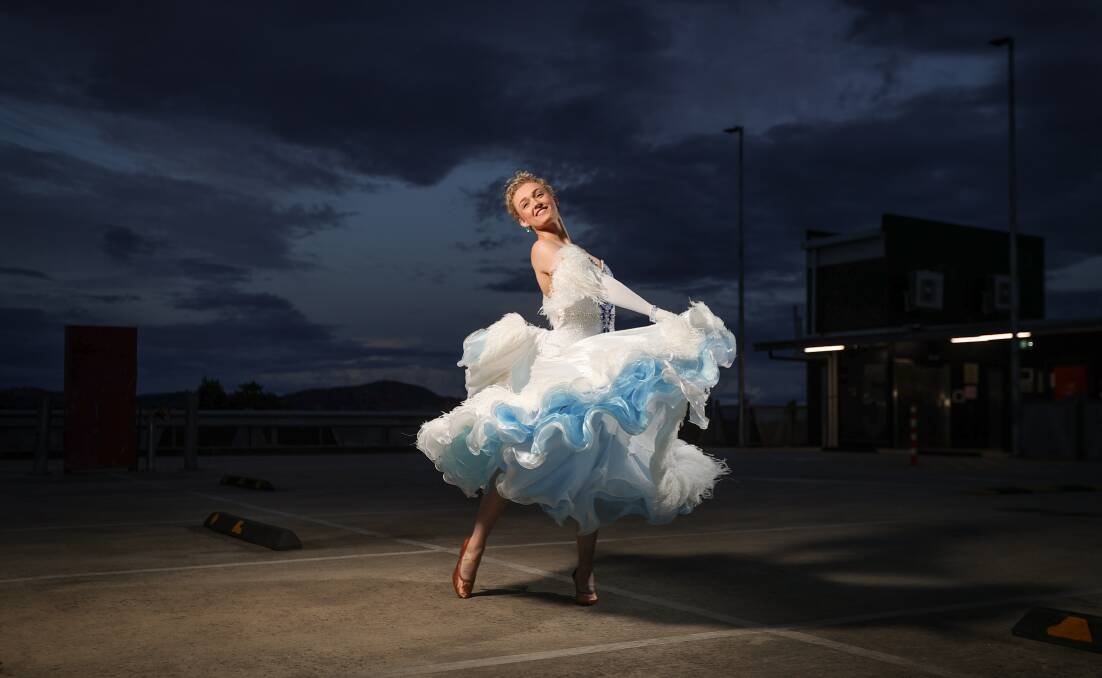 Wodonga born-and-bred ballroom dancer Paula Thompson will compete in the Australian DanceSport Championship, which runs in Melbourne from Friday, December 8, to Sunday, December 10. Picture by James Wiltshire 