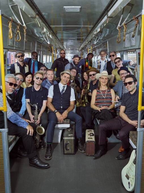 Headed by the North East's own Nicky Bomba (formerly of the John Butler Trio), Melbourne Ska Orchestra has up to 26 members in its epic live shows. Picture supplied