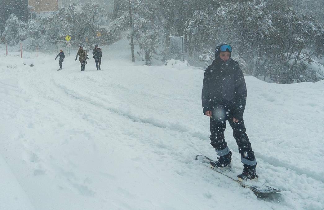 More than 25 centimetres is forecast for Saturday.