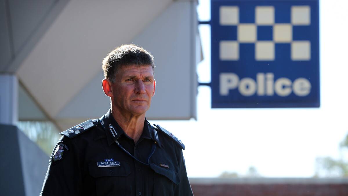 VIGILANCE: Acting Superintendent Dave Ryan says police are more active around family violence investigations and prosecutions.