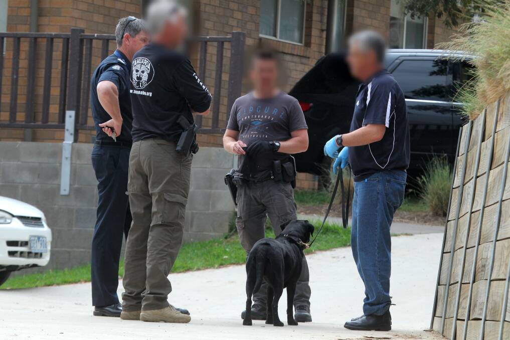 ARRESTS: Police conducted raids on a Stott Court property last week. 