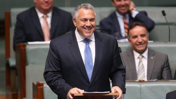 ABSENT: Joe Hockey used his parliamentary valedictory speech to apologise to his son for missing all of his six birthdays.