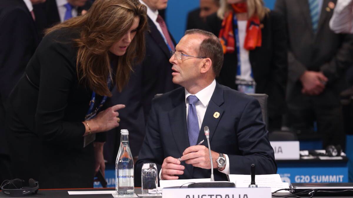 STICKING POINT: Tony Abbott's failure to sack his unpopular chief-of-staff Peta Credlin is believed to have paid a large role in his sacking as prime minister.