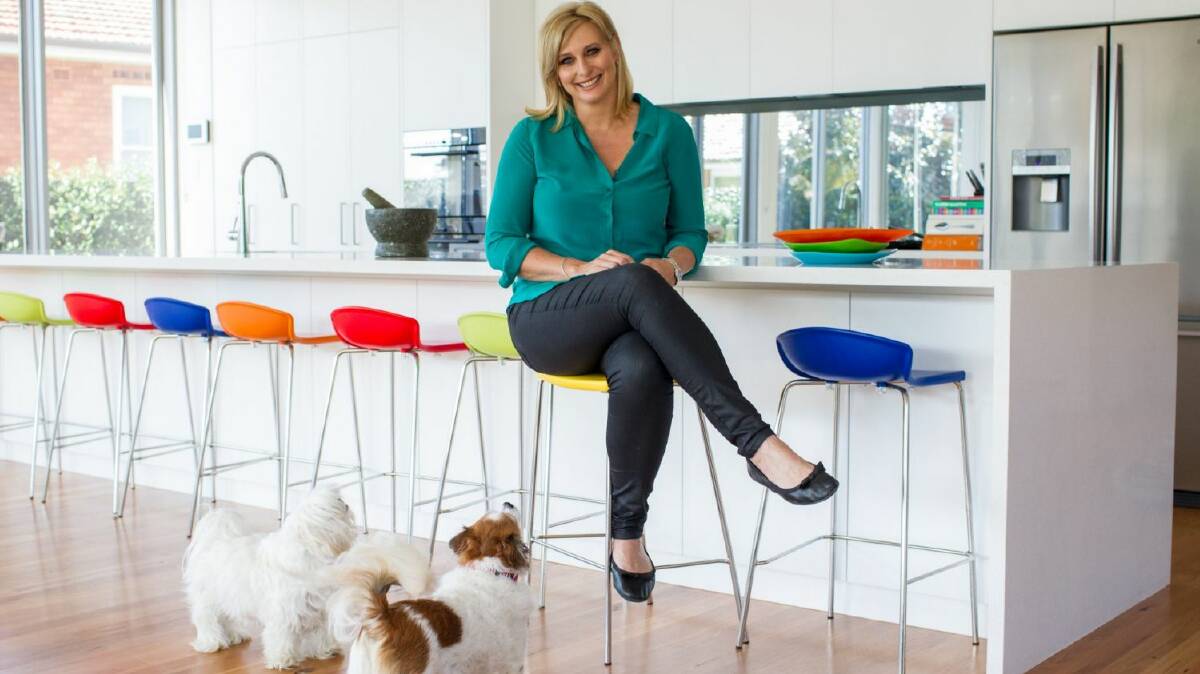 Better Homes: Johanna Griggs in her kitchen in 2015. Photo: Edwina Pickles

