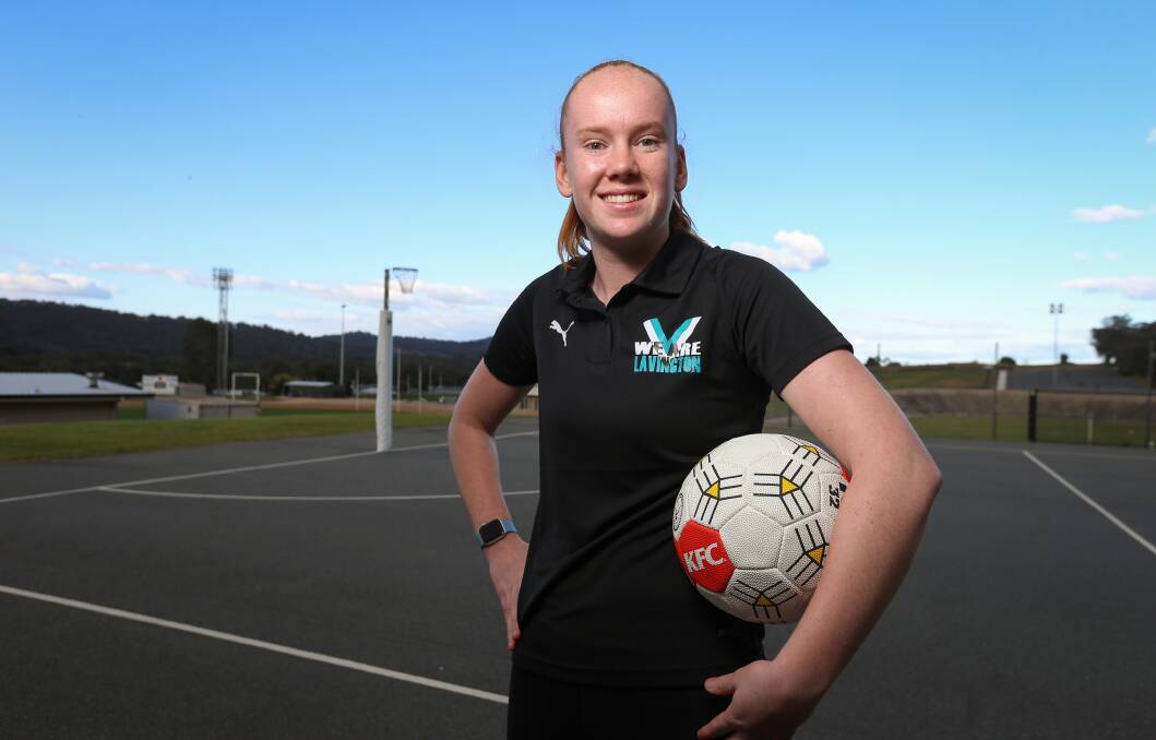 OPPORTUNITIES: Lavington defender Grace Hay reflects on her first season in the Panthers' A-grade side after her Rising Star nomination. Picture: JAMES WILTSHIRE