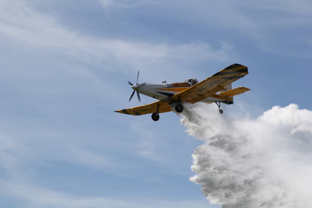 HEATING UP: Critical firefighting aircraft will be based in the North East this summer and will be called upon if bushfires are to start across the region or state.