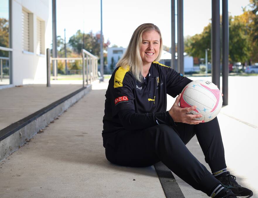 YELLOW AND BLACK: Albury netball coach Sarah Moore has decided to call time on her playing career after rejoining the A-grade side this season. The Tigers' campaign is now over after finishing sixth on the ladder.