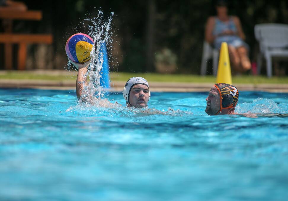 TALENT: Sharks' Will Gould is having a standout season in the pool for the A-grade men's side. They will meet Albury Tigers in the final round of the season on Sunday.