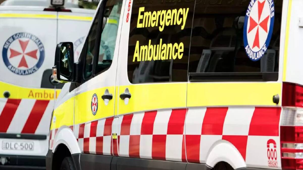 Emergency services are tending to a person injured in a truck crash south of Wagga. File picture