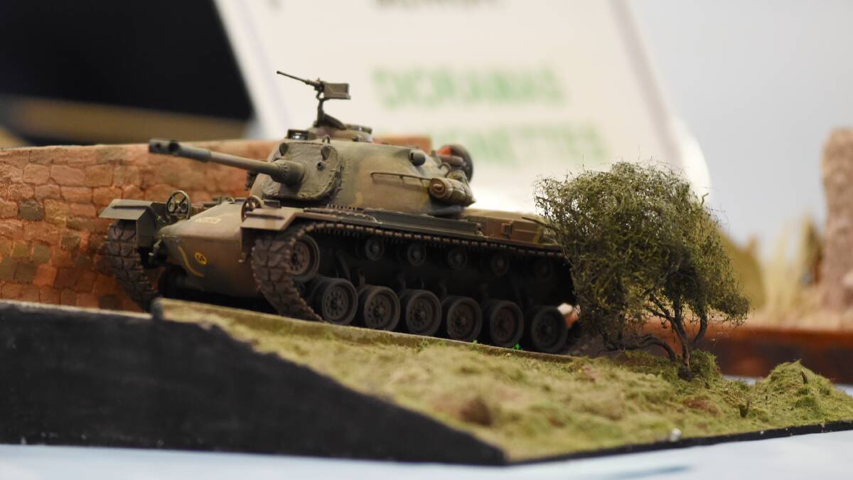 Scaled models at the Border Scale Modellers annual exhibition