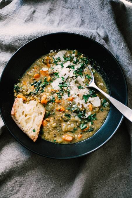 Everyday lentil soup. Picture by Hugh Forte