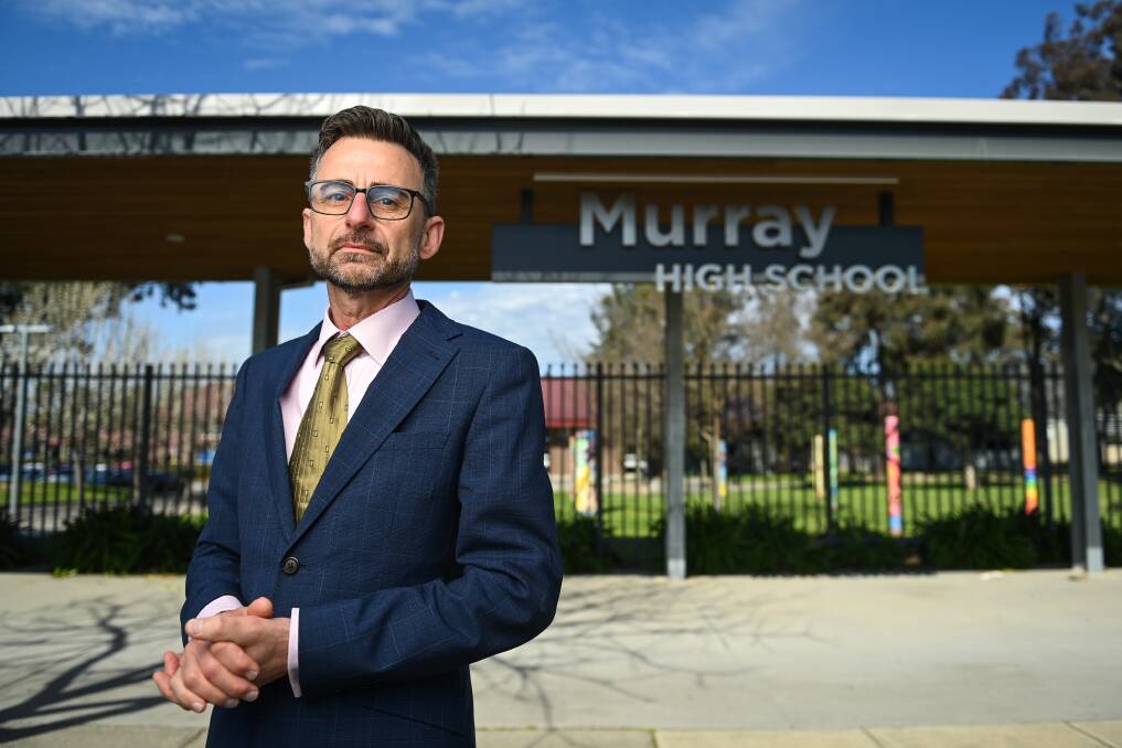 The benefits of the Albury Project are 'patently clear', says Murray High School principal Norman Johnson-Meader. Picture by Mark Jesser