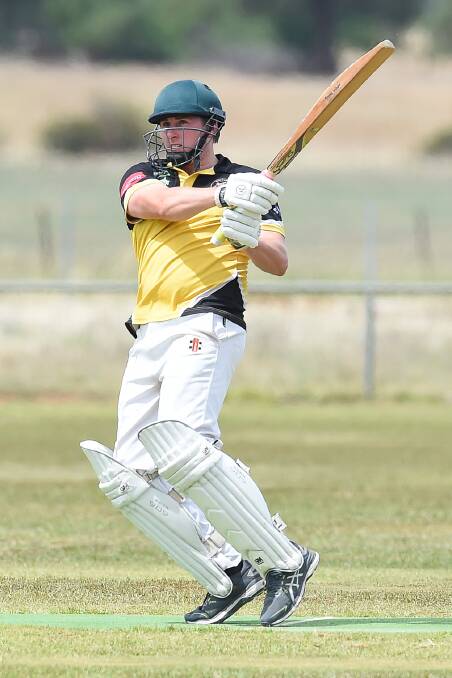 Alex McMaster made 32 for Walbundrie in its loss to Rand on Saturday.
