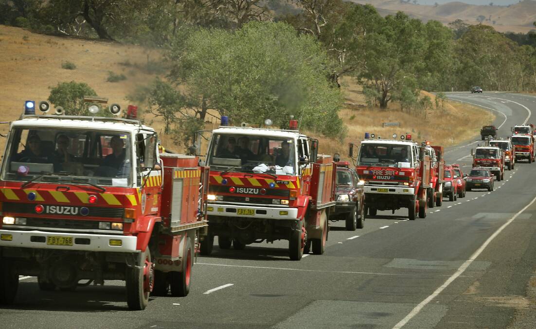 PREPARE: NSW Rural Fire Service Association acting president Ken Middleton warns of a dangerous bush fire season approaching. Picture: JOHN WOUDSTRA 