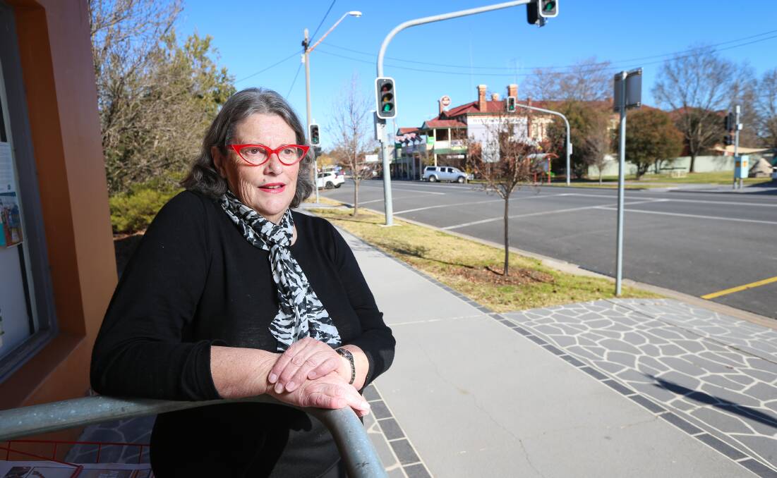 Councillor Heather Wilton will see her community of Holbrook lose its last bank branch next year. Previously Westpac closed its face-to-face service several years ago.