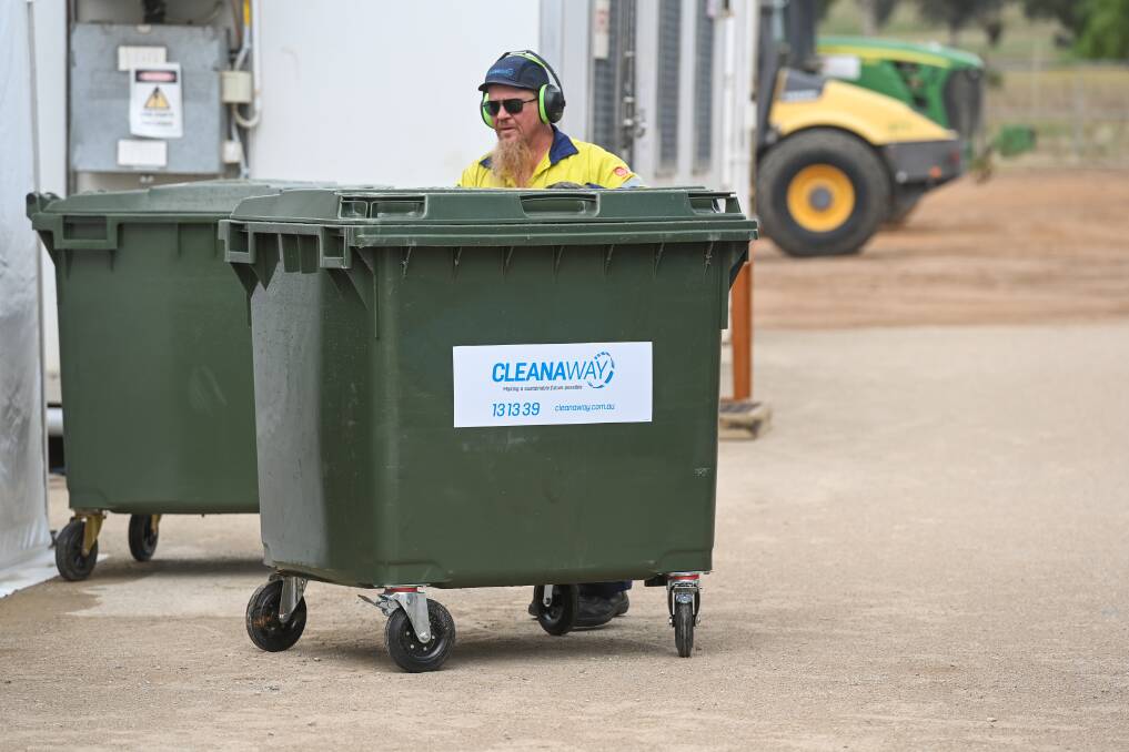 Waste giant Cleanaway will collect bins across the North East and southern Border for the next 10 years under a deal negotiated by Albury Council. Picture by Mark Jesser