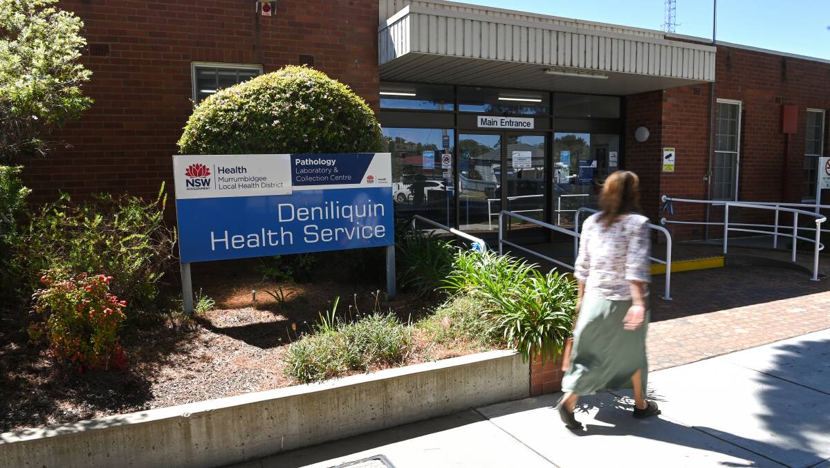 The Deniliquin hospital which had new emergency department opened last year and may receive a $106 million spent on it if the Coalition wins the NSW election. Picture by Mark Jesser