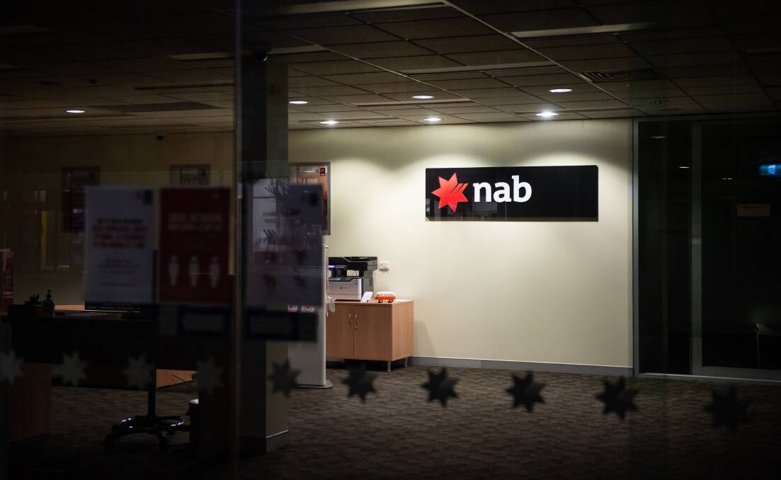 NAB is closing its Holbrook branch, leaving Albury as its next nearest outlet. The institution has also closed sites at Culcairn, Lavington and Lockhart in the past four years. Picture by Mark Jesser.