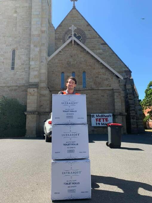 Up for grabs: Two of these boxes will be raffled off at St Matthew's fete in Albury at the weekend with tickets three for $5. Picture: FACEBOOK