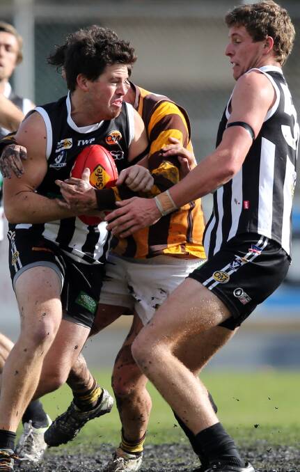 UP FOR DERBY FIGHT: Wangaratta's Jai Canny is expecting to beat the Rovers in Sunday's derby. But he says the Magpies must improve on recent games.