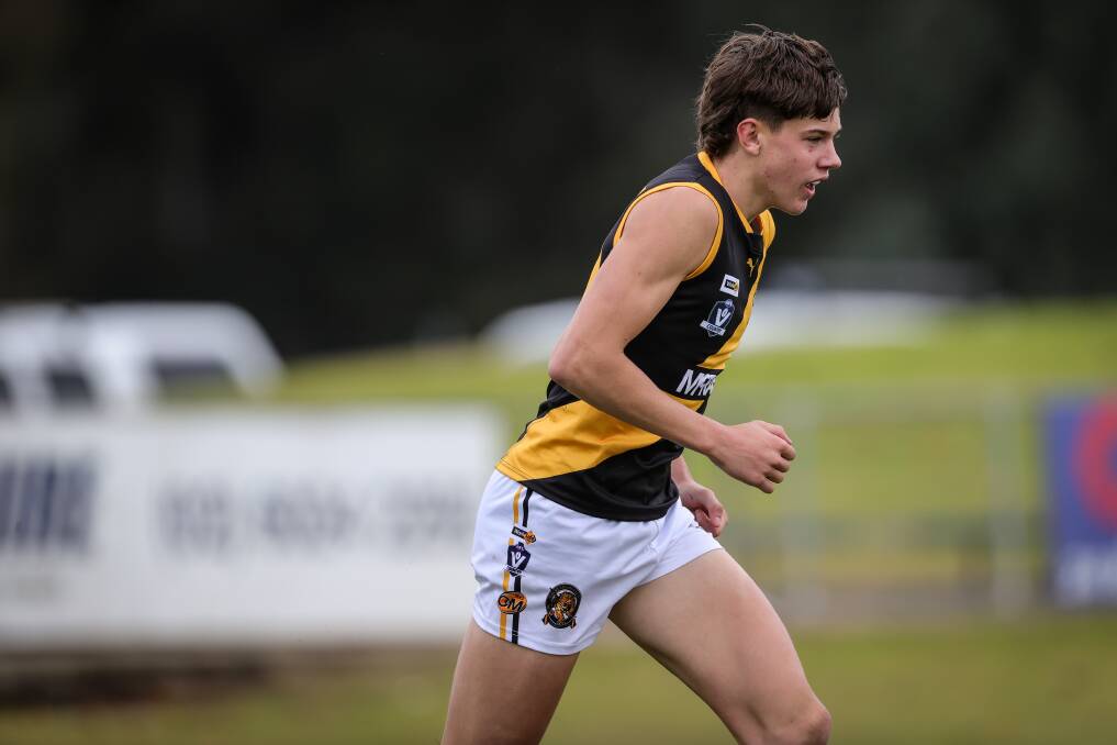 Connor O'Sullivan has played a handful of games with Albury at senior level in the Ovens and Murray Football League this year, combining it with the Murray Bushrangers at junior level.