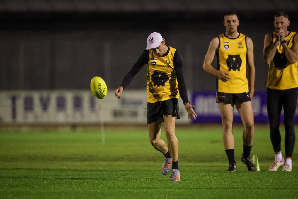 Yarrawonga's Bailey Frauenfelder has been named on a half-forward flank for the Ovens and Murray Football League's clash against Goulburn Valley on Saturday. Picture by James Wiltshire