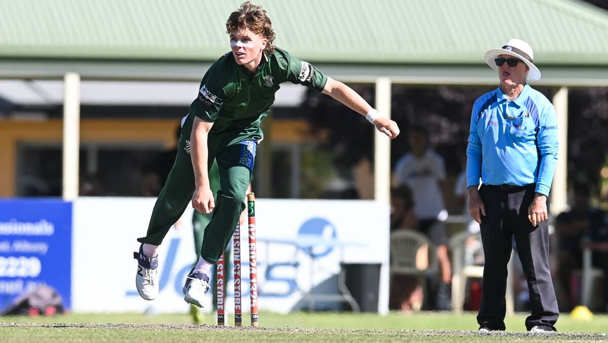 St Patrick's schoolboy Josh Murphy only enhanced his rapidly expanding reputation with 4-21 from four overs, including a first-ball wicket.