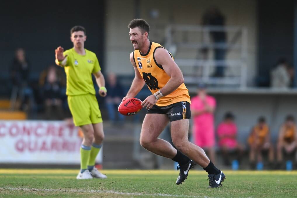 Isaac Muller was outstanding in last year's interleague win over Goulburn Valley, but will miss this year's clash after suffering concussion at club level.