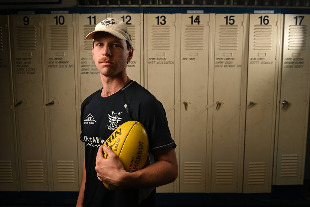 Yarrawonga's Ryan Bruce proudly wears the No. 14. Picture by Mark Jesser