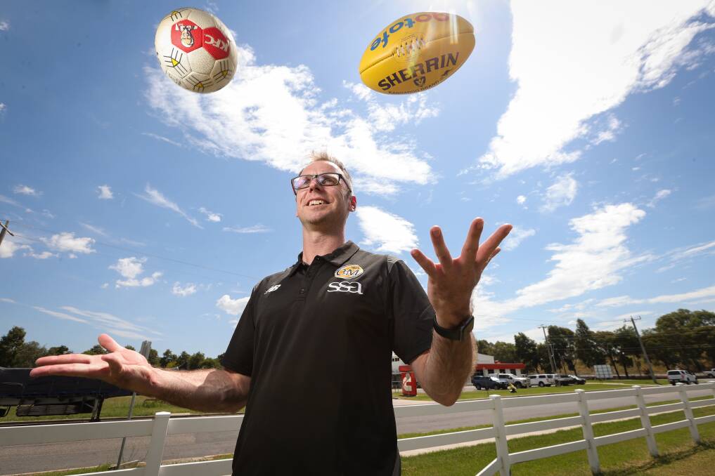 Michael Bocquet is the Ovens and Murray Football Netball League's new operations manager. Picture by James Wiltshire