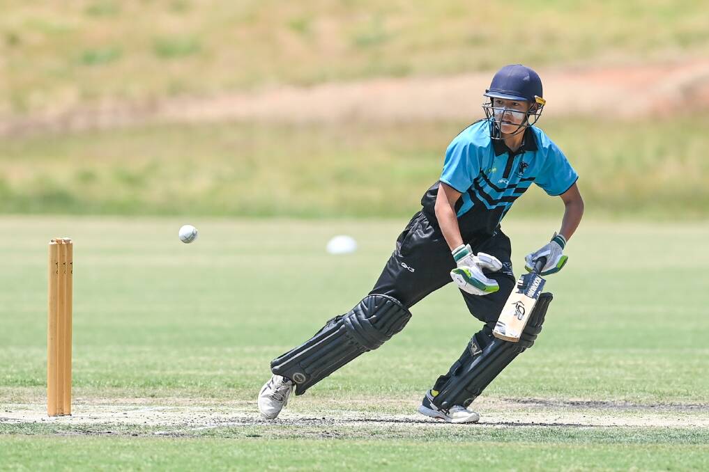Hunter Hall didn't have a chance to bat in the T20 game against New City on Tuesday night, but starred with the ball.
