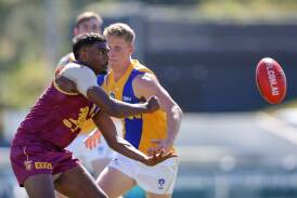 Blake Coleman played 50 games for Brisbane at VFL level. Picture by Getty Images