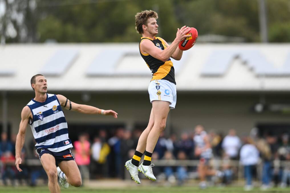 Riley Bice has VFL experience, playing three matches for GWS in 2022.