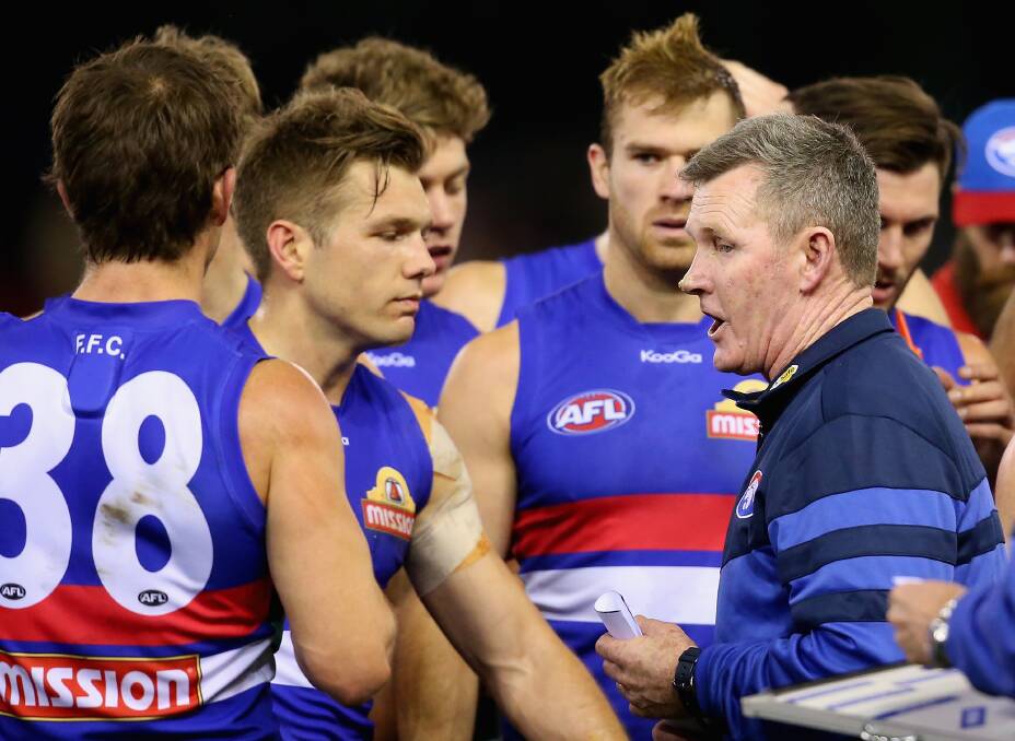 Brendan McCartney coached the Western Bulldogs from 2012-2014. Picture by Getty Images