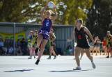 Jindera co-coach Tayla Lloyd was surprised to win so comfortably against the Spiders on the weekend. Picture by Tara Trewhella