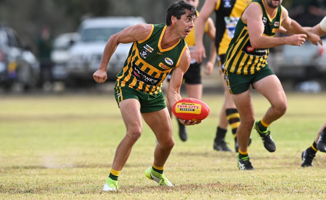 Ben Hollands booted two classy goals against Chiltern in the final term last weekend.