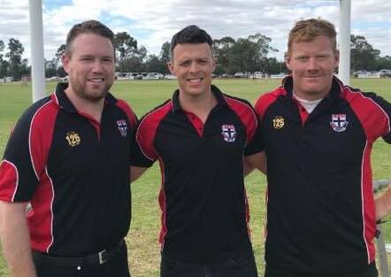 Saints Kyle Hawker, David Riddle and Tim Cooper all celebrated milestone matches on the weekend.