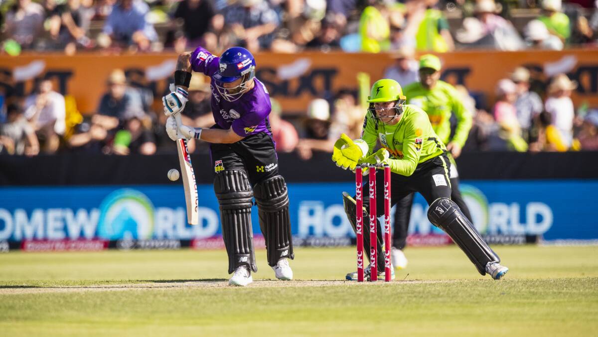 Border cricket fans rejoiced when it was announced that Lavington Sports Ground would host a Big Bash match between Sydney Thunder and Hobart Hurricanes on New Year's Eve.