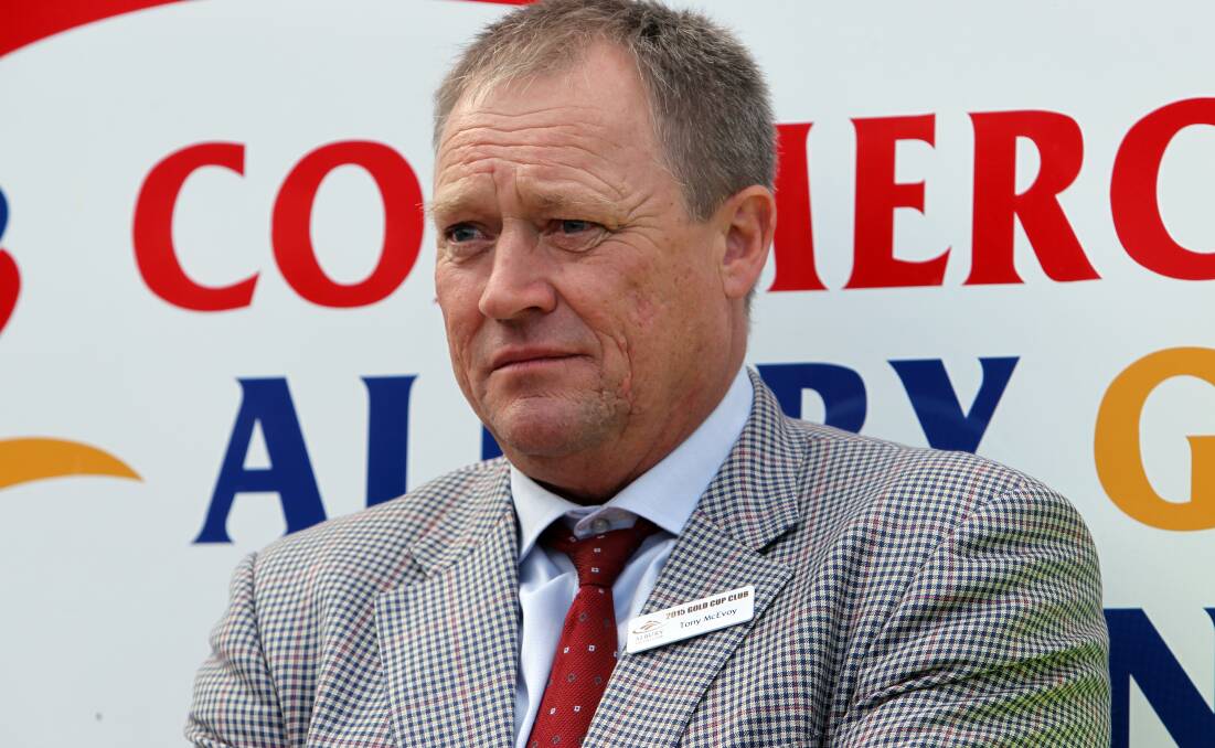Tony McEvoy will be one of the guest speakers at the launch of the Albury Gold Cup carnival next Friday at the Commercial Club.
