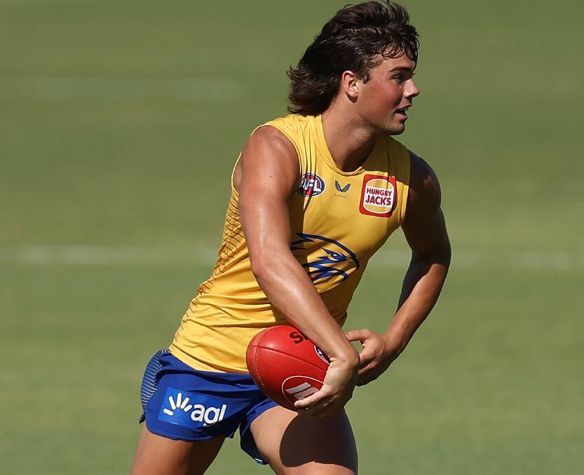 Campbell Chesser will make his debut for West Coast against North Melbourne at Marvel Stadium on Saturday.