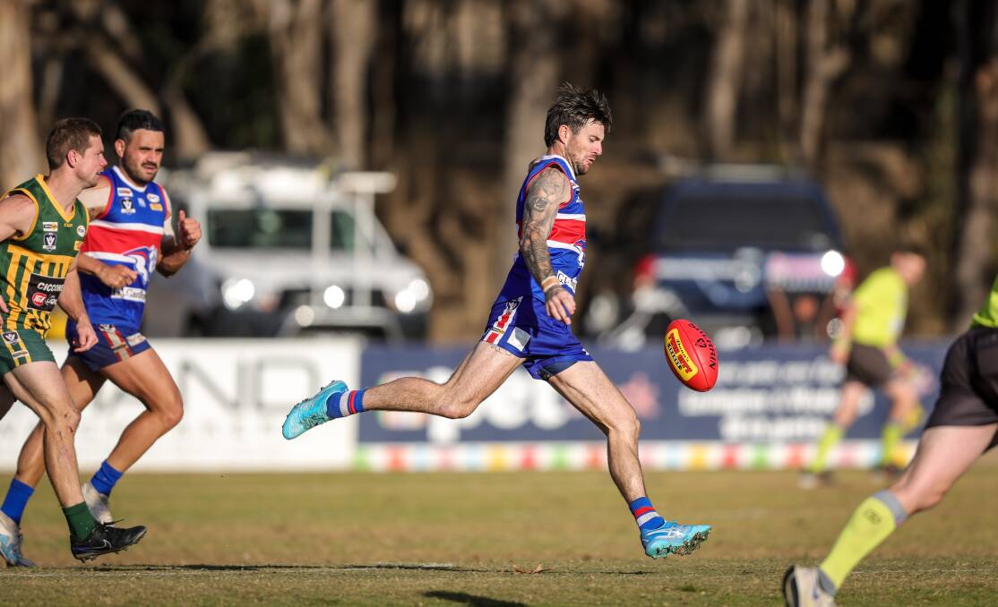 Tyson Neander was best-on-ground for the Bulldogs. Picture by James Wiltshire