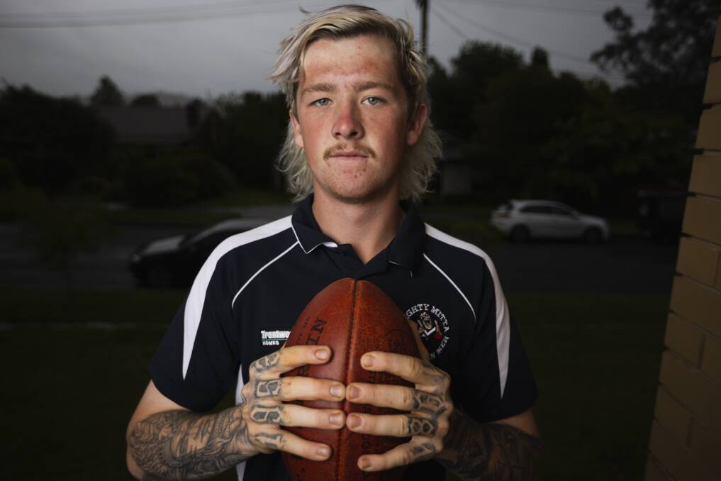 Ethan Redcliffe has 'inked' a deal with Mitta United. Picture by Ash Smith