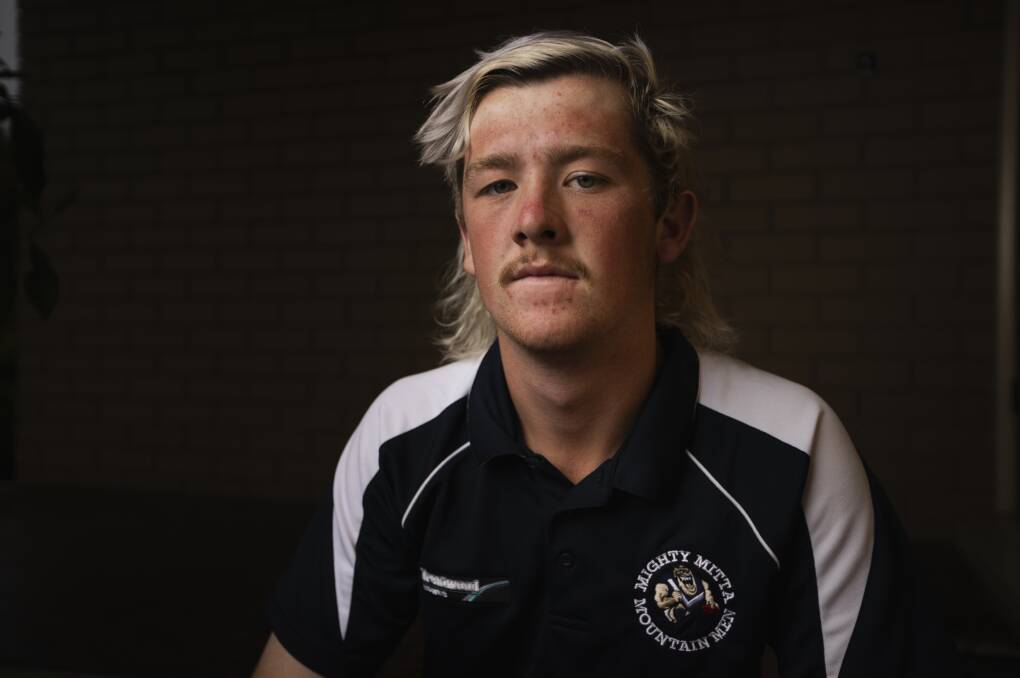 Star Mitta United forward Ethan Redcliffe cops plenty of abuse from rival clubs most weekends.