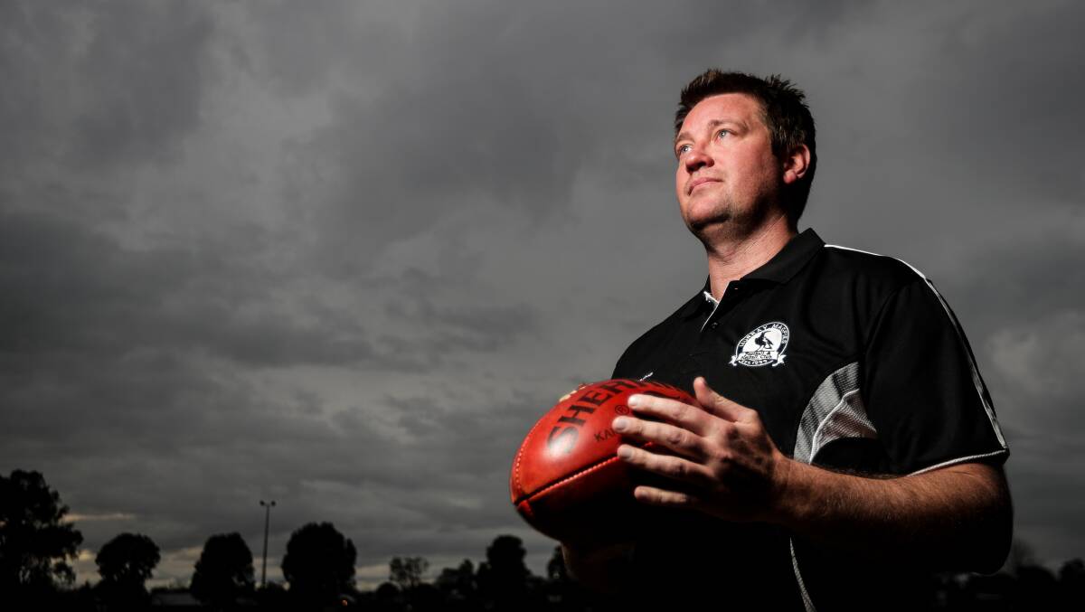 Brett Argus was originally appointed coach of Murray Magpies in 2019.