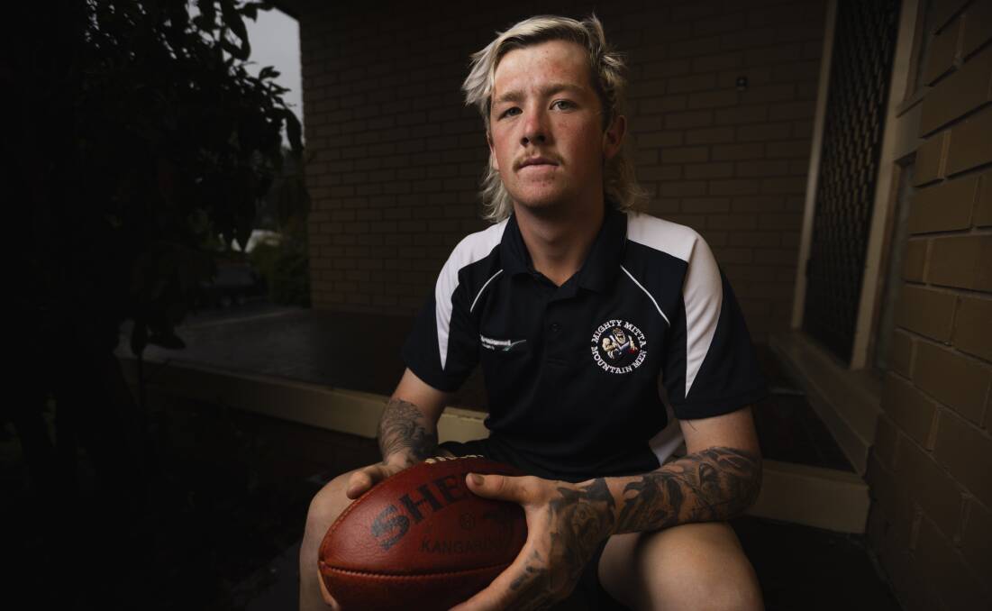 Mitta United sharpshooter Ethan Redcliffe has booted 52 goals but his attempt to crack the ton has been temporarily put on hold with an ankle injury.