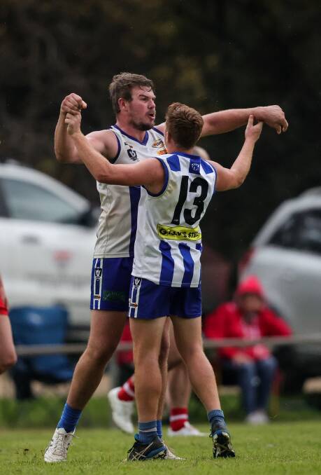 Zac Leitch kicked a crucial goal in the last term.
