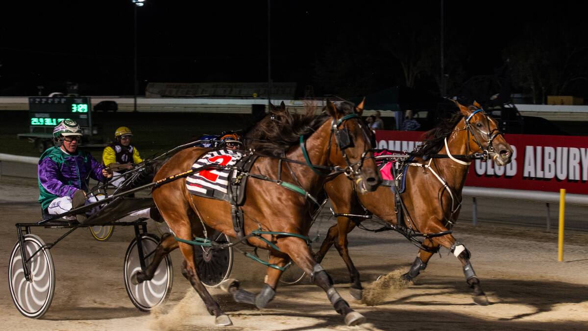 WELCOME BACK: Crowds will be allowed to attends tonight meeting at the Albury Paceway for the first time since March.