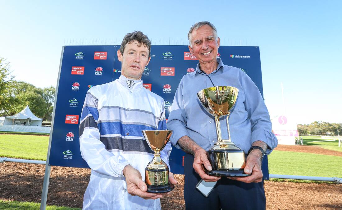 Mat Cahill and Stubbs combined for a winning double at Albury last Friday with Tap 'N' Run and Cooee.